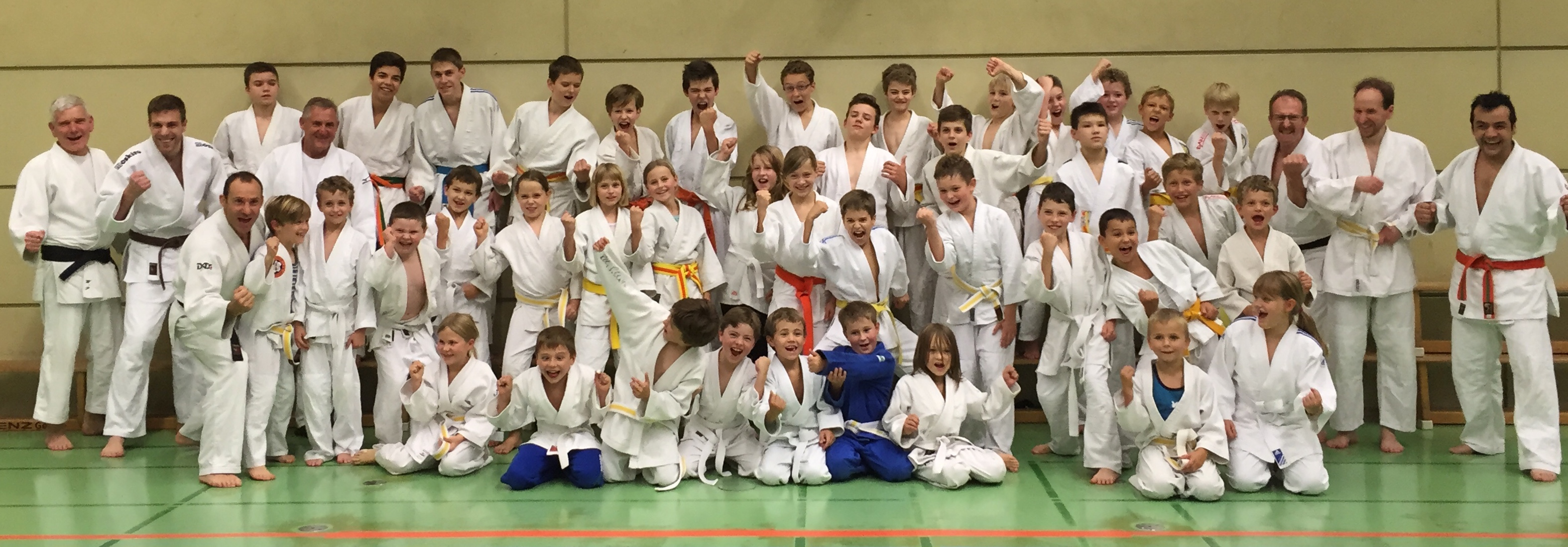 Judo-Lehrgang mit Peter Schlatter am 17.10.2014 Kindergruppe